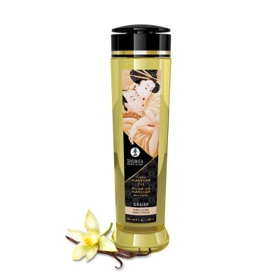 Shunga Massage Oil Desire Vanilla Fetish 240ml